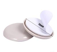 Round Furniture Sliders for Safe Movement on For Carpet, 16 Pack Pads for Floor Protection (70mm)