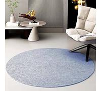 Round Gaming Chair Mat for Hardwood Floors - Odorless Non-Slip Carpet Protector Washable Circular Rug for Office & Living Room Rolling Chairs