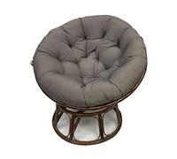 Round Garden Swing Cushions 47x47in Thick Soft Seat Pad Water Resistant forHammock Egg Chairs - Ideal for Indoor & Outdoor Relaxation