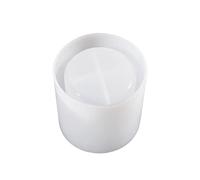 Round Geometric Shape Flower Pot Cement Silicone Mold Plaster Flower Pot Decoration Planting Potted Plant Holder for Resin