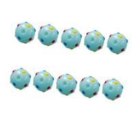 Round Glass Beads Collection, 10PCS 8mm for Jewelry Craft, Suitable for Beginners and Professional Art Projects Colorful Drip Glaze Glass