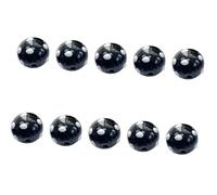 Round Glass Beads Collection, 10PCS 8mm for Jewelry Craft, Suitable for Beginners and Professional Art Projects Colorful Drip Glaze Glass