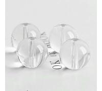 Round Glossy Crystal Glass 4.0mm 6mm 8mm 10mm 12mm 14.0mm Loose Beads Wholesale Lot for Jewelry Making DIY Crafts Findings-Clear-14.0mm (10pcs)