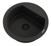 Round Granite Sink Granitan Arno Single Bowl With Waste Set 1Pc