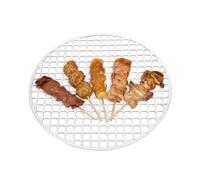 Round Grill Grill | Stainless Steel Barbecue Grill | Non-stick Replacement for Fire Cockpit, BBQ and Outdoor Stand