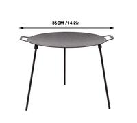 Round Grill Pan for Grill Pan with 6 Stick Kitchen Essentials, 30 cm Height, Medical Layer Coating Round for Outdoor Use, Prevent Stone Grill for Baking