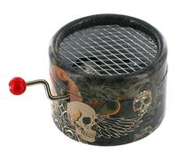 Round Hand-cranked Musical Box/Music Box Made of Reinforced Cardboard - Hedwig's Theme (John Williams)