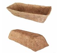 Round Hanging Basket Liner with Coconut Fiber, Breathable and Sustainable Replacement for Flower Pots Suitable for Home and Balcony Gardening (30 inches)