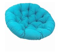 Round Hanging Chair Cushion Rattan Seat Pad Swing Basket Cushion for Indoor & Outdoor Use Relax Sofa Pillow 10.6x10.6 inch (Cushion Only No Chair)