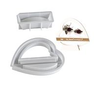 Round/Heart Silicone Mold Unique Home Decorative Moulds Hand-Making Supplies Suitable for Crafting Enthusiasts Present Round Crafting Mold for Resin