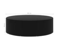 Vidaxl Garden Furniture Cover 10 Eyelets 205X90 Cm