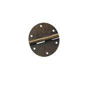 Round Hinge Black Bronze Chinese Antique Hinge Mahogany Chinese Furniture Wardrobe Shoe Cabinet Door Surface(53mm-2)