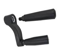 Round Hole Hand Crank - Replacement Handle, Bolt Mount Swivel 12mm 14mm Openings Machine Manual Turning Tools, Industrial Hardware Rotating
