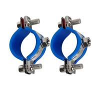 Round Hose Clamp 20/25/32/40/50/63mm PPR/PVC Nut Hoop Water Pipe Gas Pipe Fastener Pipe Fitting Durable Suspension Pipe Holder(for 50mm OD Tube)