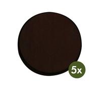 Round Hunting Patch Akah Hell Marron 29x17cm