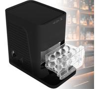 Round Ice Cube Maker for Clear Ice Balls, Makes 2 Spheres in 55 Mins, 42 Pcs/Day, 1.2L Water Tank, Perfect for Cocktails, Whiskey & Bourbon