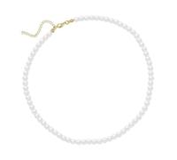 Round Imitation Pearl Necklace, acrylic pearl necklace, women's French style, versatile, basic, collarbone chain for Wedding，Photo Shoot,Attend The Event,DIY, acrylic pearl, round imitation pearl