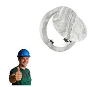 Round Inspection Access Panel 5”-18”, Flush Mount White Metal Cover Plate, Spring Loaded Push Open Hatch for Drywall Wall Ceiling, Utility Plumbing Hole Door Cover(B,150mm/6")