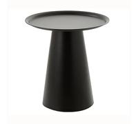Round Iron Accent Table - Stylish Coffee Table for Living Room, Bedroom, or Balcony - Casual Side Table & Nightstand (Color: A, Size: 40x50 cm)