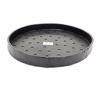 Round Iron Tandoor Plate-Tandoori Plate-Catering & Restaurant Tandor Plate.Four Sizes:11",12",13",14",Material:Iron-Mild Steel,Colour: Black (11" (28 cm))