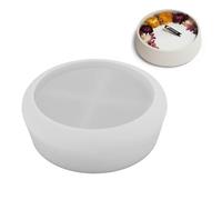 Round Jar Silicone Mold Cement Flower Pots Molds Concrete Storage Bowl Handmade Resin Tray Decor Plaster Mold