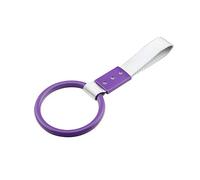 ROUND JDM TSURIKAWA RING SUBWAY TRAIN BUS HANDLE STRAP CHARM CAR INTERIOR EXTERIOR ACCESSORY NYLON STEEL FASTENER PVC PLASTIC WARNING ROLE HAND-PULL