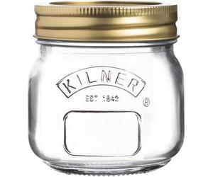 Round Kilner Jar Screw Top 0.25L Glass Preserve Jar With Lid 250Ml