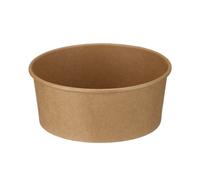 Gopak Round Kraft Bowl PE Lined 750ml Kraft (Pack of 300) - D48001