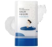 ROUND LAB Birch Juice Moisturizing Sun Stick (SPF50+ PA++++) (19g) | A moisturizing Sunscreen Stick for face and body, No White Cast, Non-Sticky, Ocean Friendly-Reef Safe, Travel-Friendly
