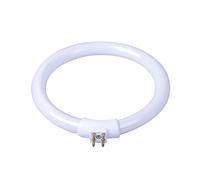 Round Lamp Tube, 11W T4 LED Circular Light Tube White-Light Bulb Tube with 4 Pins, 4.8 Inch LED Ceiling Light Fixtures Replacement Light Bulb Incandescent Fluorescent Bulb Circular Tube