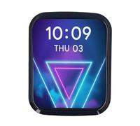 Round LCD IPS Module, 1.69 Inch Round LCD Display Module, 240x280 SPI I2C Interface 262K Color Screen Touch LCD Module for RPi 5