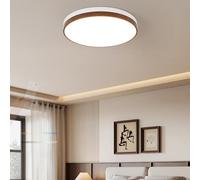 Round LED Flush Mount Ceiling Light Modern Ceiling Lamp Dimmable 2700K-6500K Ceiling Lights with Remote Control Ceiling Lighting for Kitchen Bedroom Living Room