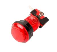 Round Lit Illuminated Arcade Video Game Push Button Switch LED Light 5V/12V Blue Red Green Yellow(Green)