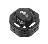 Round Locating Side Handle Left Right Side Hand Grip with 1/4inch 3/8inch Thread Hole for DSLR Cage Mount Expandable Camera Cage