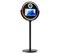 Round Magic Mirror DSLR Selfie Pod Photobooth - Glass Pod Only