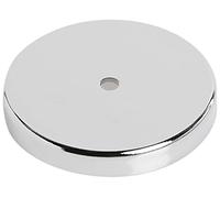 Round Magnet, 81 x 10 mm up to 43 kg, Power Magnet, Super Strong, Chrome-Plated