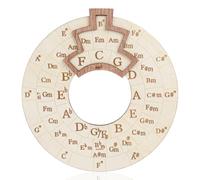 Round Melody Chord Tool, Circle of Fifths Wheel Melody Tool, Notes Chords Key Signature for Musicians, Songwriters, Musical Beginners