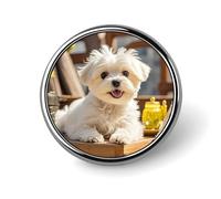 Round Metal Button Badge Brooch Buttons Retro Punk Button Pin Badge Cute Funny Enamel Pins Unique Novelty Pins Cool Fun Button Lapel Pin for Backpacks Bag Hat Jean