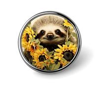 Round Metal Button Badge Brooch Buttons Retro Punk Button Pin Badge Cute Funny Enamel Pins Unique Novelty Pins Cool Fun Button Lapel Pin for Backpacks Bag Hat Jean