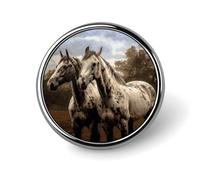 Round Metal Button Badge Brooch Buttons Retro Punk Button Pin Badge Cute Funny Enamel Pins Unique Novelty Pins Cool Fun Button Lapel Pin for Backpacks Bag Hat Jean