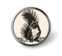 Round Metal Button Badge Brooch Buttons Retro Punk Button Pin Badge Cute Funny Enamel Pins Unique Novelty Pins Cool Fun Button Lapel Pin for Backpacks Bag Hat Jean