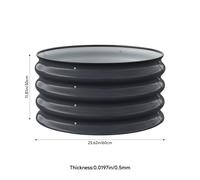 Round Metal Raised Garden Bed