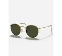 Ray-Ban 0Rb3447 Round Sunglasses Gold/Green