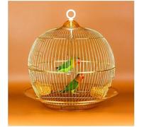 Round Metal Wall Mounted Bird Cage, Vintage Iron Wall Hanging Decor Cage For Wedding Party Home Indoor Outdoor Centerpiece Decoration
