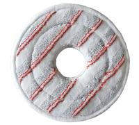 Round Microfibre Mop Pads,Mop Pads Replacement for Clean Spin Mop Head Refills,Mop Heads Replacement Cleaning,Washable Head Replacement Microfiber for Cleaning Floor,Mop Replacement Pads(Red)