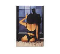 Round Midnight by jack_vettriano Wall Art Prints Poster Artworks Picture Print Poster Wall Art Painting Canvas Decor Home Posters 08x12inch(20x30cm)