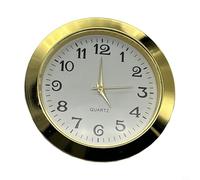 Round Mini Clock Insert for Decorative Crafting and Custom Clock Solutions (55mm C)