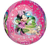 Round Minnie Mouse Foil Balloon Party Decoration - 1 Pc.