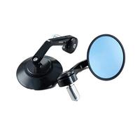 Round Motorcycle Mirrors For Royal For Enfield Bullet/Meteor/Classic 350 500 650 Interceptor CNC Motorcycle Bar End Mirrors Retro Handlebar Tip Rearview