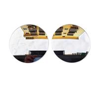 Round Motorcycle Mirrors FOR VOGE CU525 Rearview Lenses Are Equipped With Modified Large Field Convex Lenses Lenses